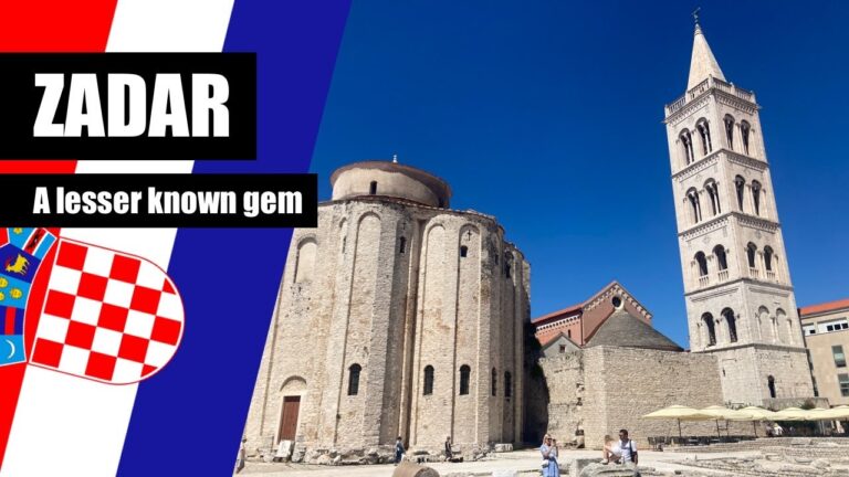 Visit ZADAR now before it gets ruined. Croatia 2024
