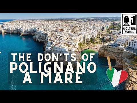 The Italian Beach Town Better than The Amalfi Coast – Polignano a Mare, Italy